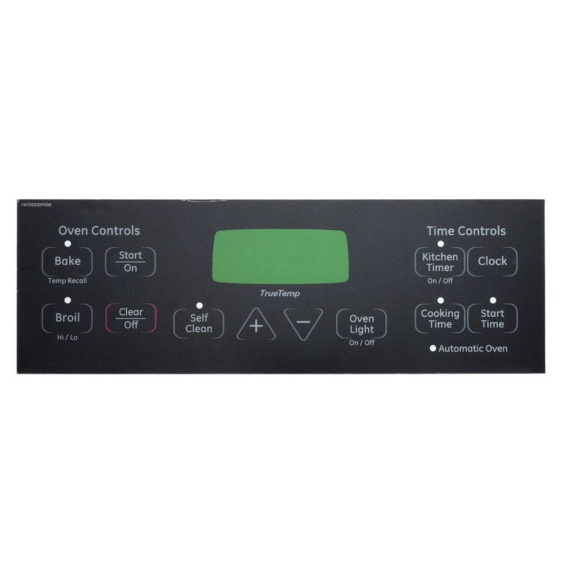 Gopayia Replacement WB27T11005 Oven Faceplate for Electric Range Oven Stove Graphic Face Cover Replaces 1473975 AH2321447 EA2321447 PS2321447