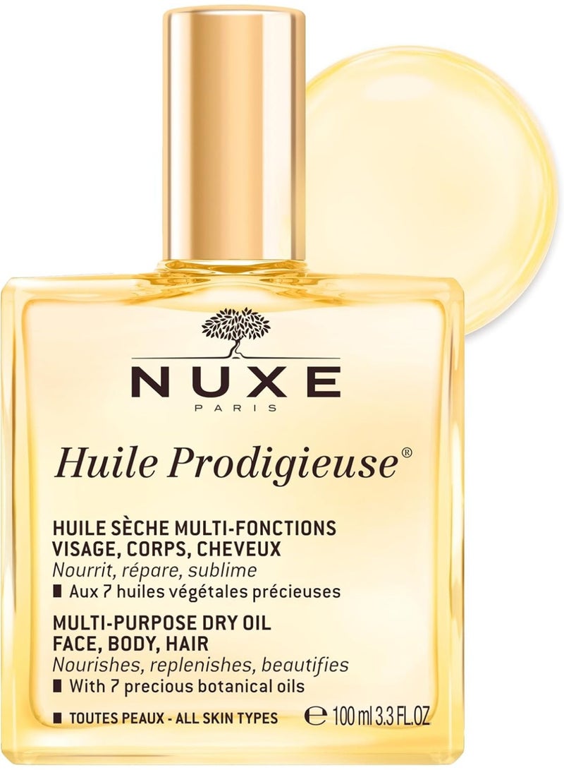 Nuxe Huile Prodigieuse Multi-Use Oil for Face, Body and Hair 100ml - Image 1