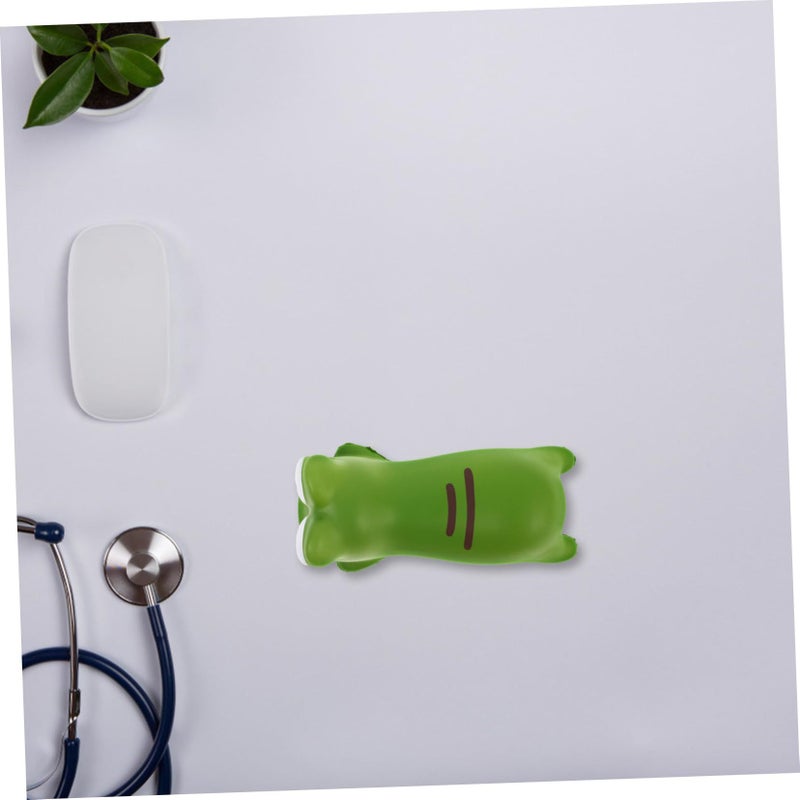 Cartoon Frog Mouse Pad With Wrist Rest Support For Home Office Ergonomic Design Non Slip Base Comfortable Computer Use Pink - Image 3