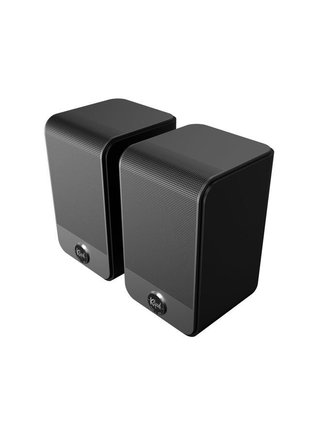 Klipsch Flexus SURR 100 Surround Sound Speakers with Immersive Dolby Atmos Technology - Black - Image 1