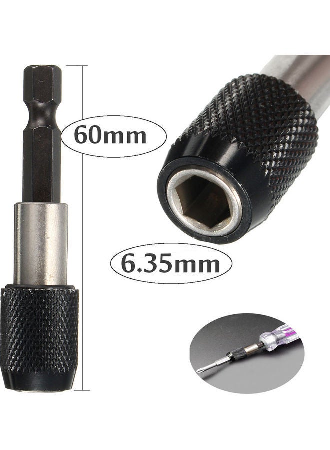 NIBEMINENT Magnetic Screwdriver Bit Extension Black - Image 3
