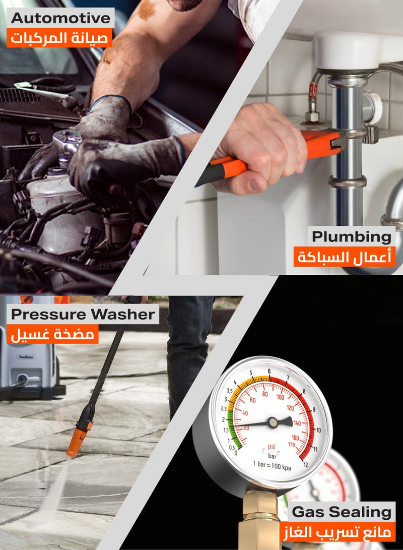 Pro7 O-Rings Kit -386 Piece- Rubber O-Ring Assortment, Waterproof Oil-Resistant with High-Temperature Durability - Includes Convenient Carrying Case for Plumbing, Automotive, HVAC, and DIY Projects - Image 4