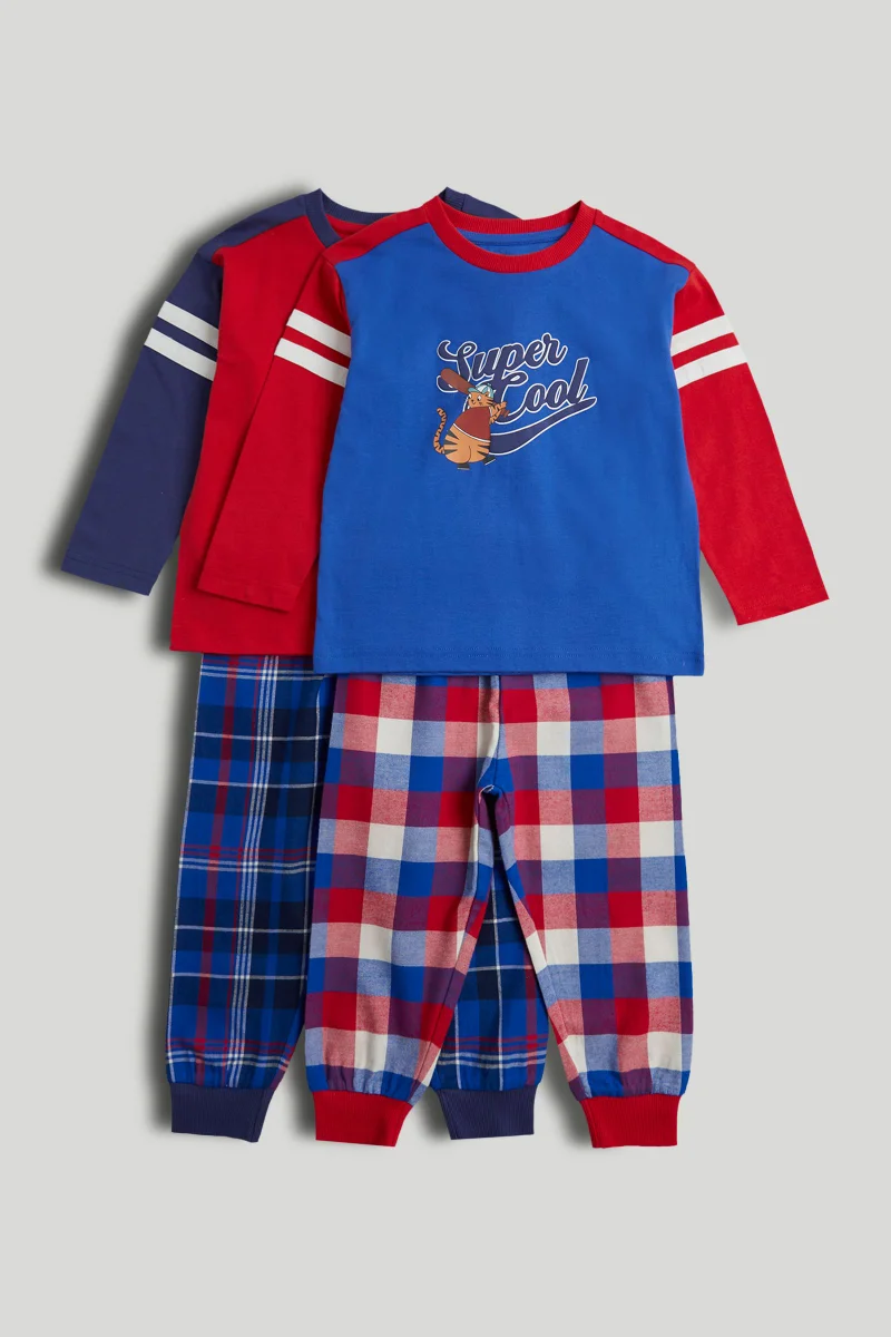 mothercare 2 Pack Varsity Pyjamas