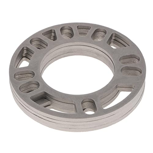 ATORSE® 4 Pieces 5Mm Universal Aluminum Alloy Car Wheel Spacer Shims For Car Styling - Image 4