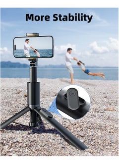 ASIV 63 Inch Phone Tripod and Selfie Stick, Tripod for iPhone and Portable Selfie Stick with Remote Control Phone Tripod Stand for Video Recording Compatible with iPhone 15/14/13/Android  - Image 3