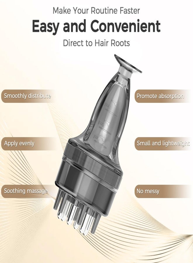 WL-YBOPRO Minoxidil Applicator, Quick Efficient Apply No Messy Hair Serum Applicator Small Minoxidil Applicator Tool, Hair Applicator Bottle Minoxidil Brush Scalp Applicator Comb Dedicated to Minoxidil - Image 3