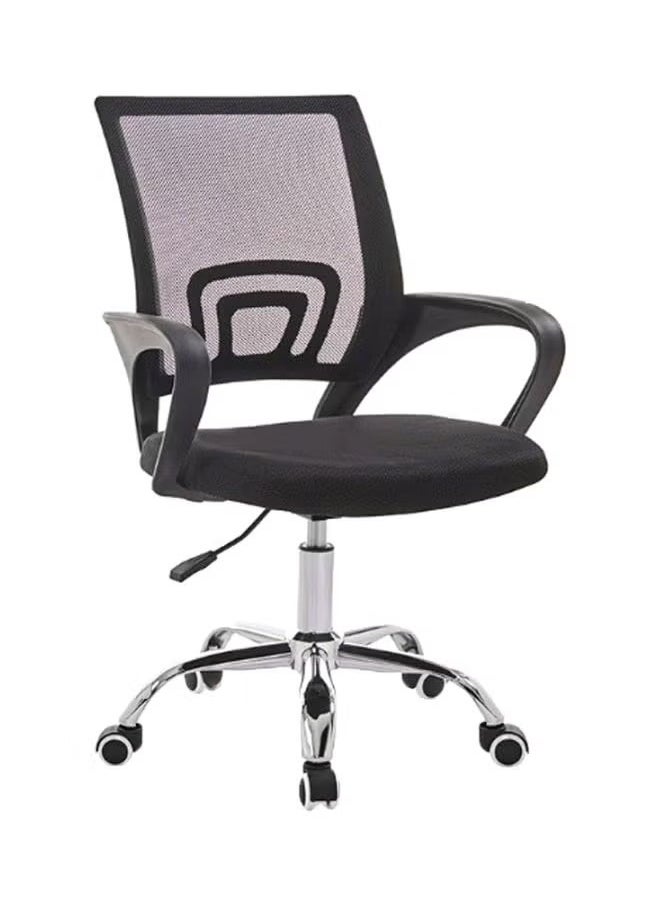 Mesh Adjustable Office Chair with Metal Leg Black  25X55X50CM - pzsku/ZD5BF0C3BDF1FAB7C3B2DZ/45/_/1734163965/e320a548-1db9-4e0e-81bd-5b0b34ae7c77