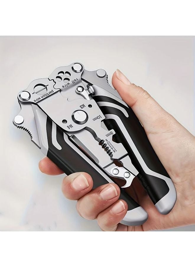 2pcs 18 In 1 Foldable Wire Stripper Tool For Electrical Work Home Repair - Image 4