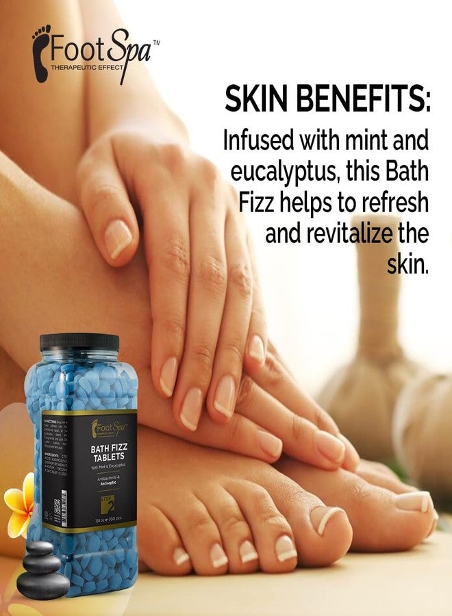 FOOTSPA - Bath Fizz, Mint & Eucalyptus - Soothing Aromatherapy for Relaxation - 128 Ounces - Image 4