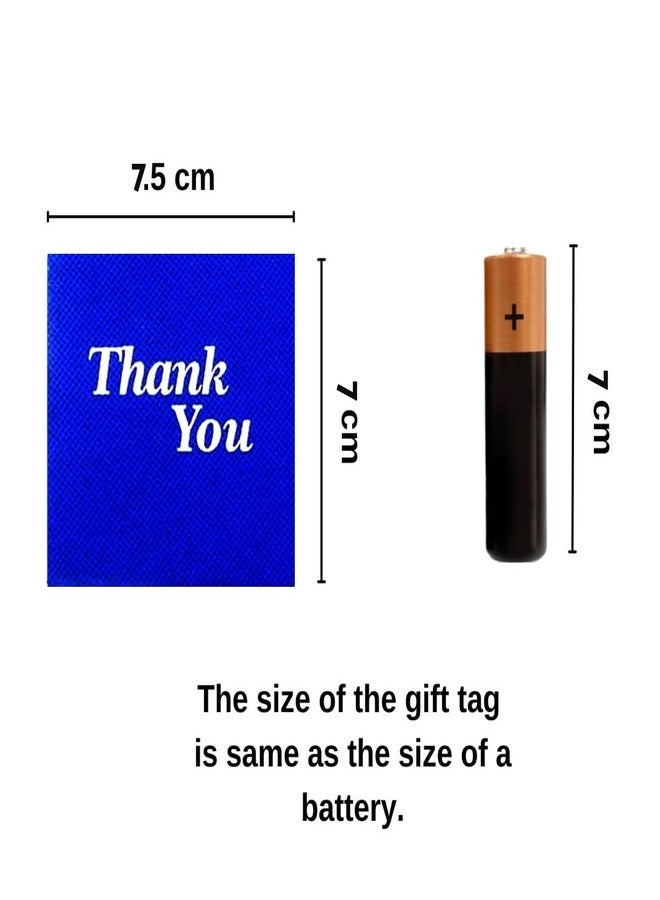 Art Bundle paper thank you card printed gift tag(White, Pack Of 20) - Image 4