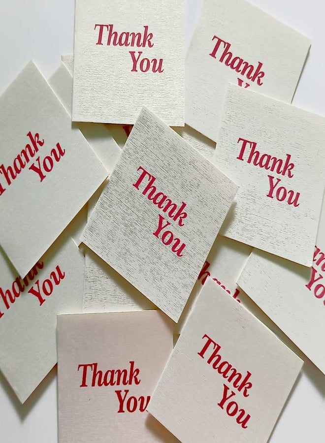 Art Bundle paper thank you card printed gift tag(White, Pack Of 20) - Image 3