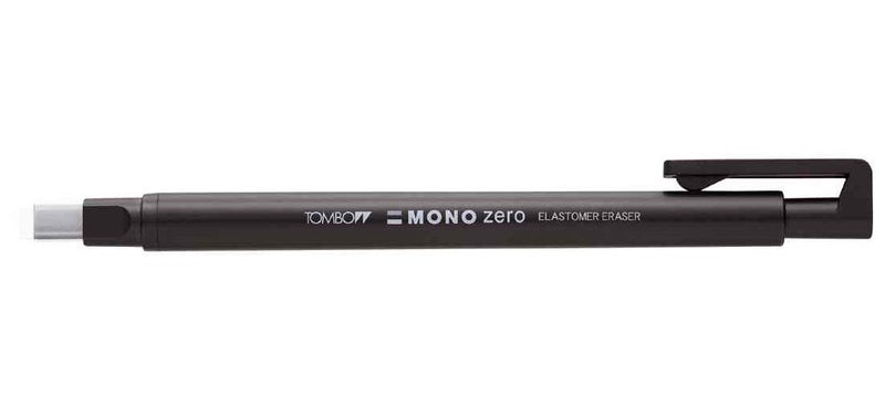 Tombow Eraser Mono Zero Rectangular Shape 2.5 x 5mm (Black) with Refill - Image 4