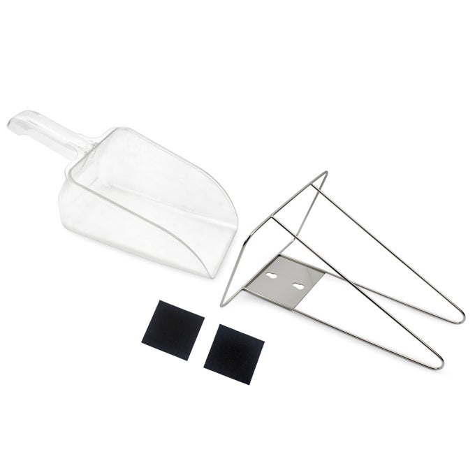 COMMERCIAL ICE SCOOP WITH METAL HOLDER 7CUP CAPACITY 58 FLUID OZ