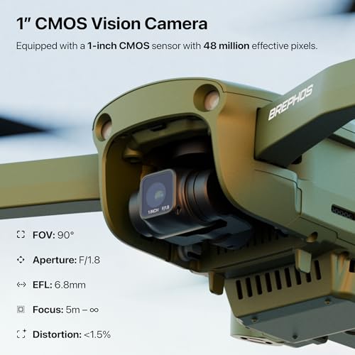 IZI Brephos Premium 4K Camera Drone with 48MP Sensor, 4K60FPS & 3-Axis Gimbal Stabilization, GPS Enabled Professional Quadcopter with Obstacle Avoidance for Aerial Photography & Cinematic Video - Image 2