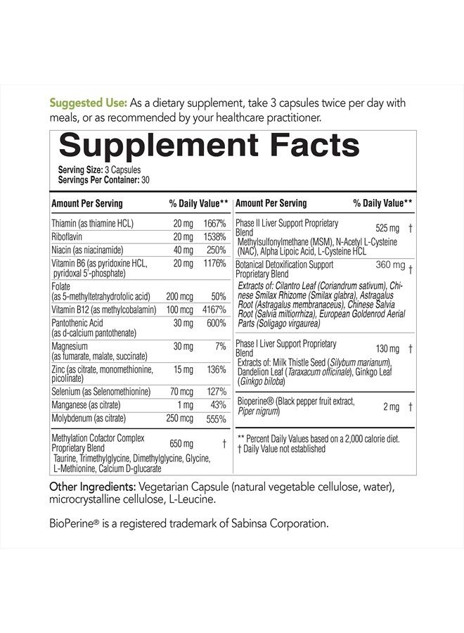 EcoNugenics ecoDetox Supplements to Support Total Body Detox & Cleansing | Enhanced with Botanical Extracts, Antioxidants, Amino Acids, B Vitamins & Nutrients (90 Capsules) - Image 4