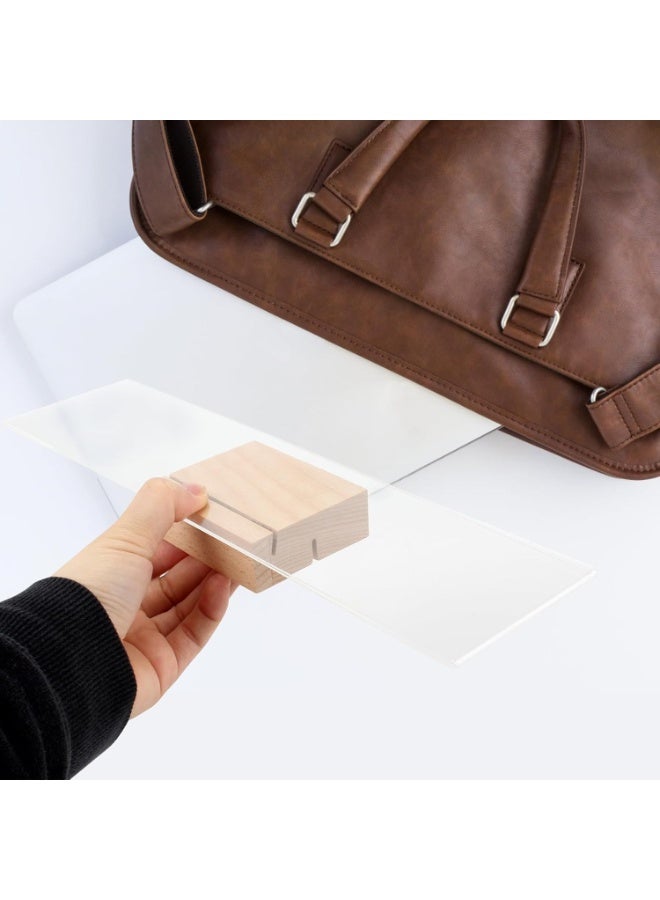 2-Pack Detachable Sticky Note Holders for Computer Monitors, Screen Message Board for Office & Home Desk - Image 5