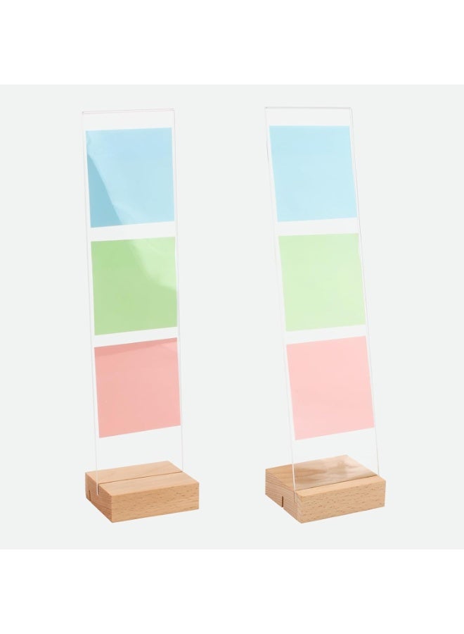 2-Pack Detachable Sticky Note Holders for Computer Monitors, Screen Message Board for Office & Home Desk - Image 3