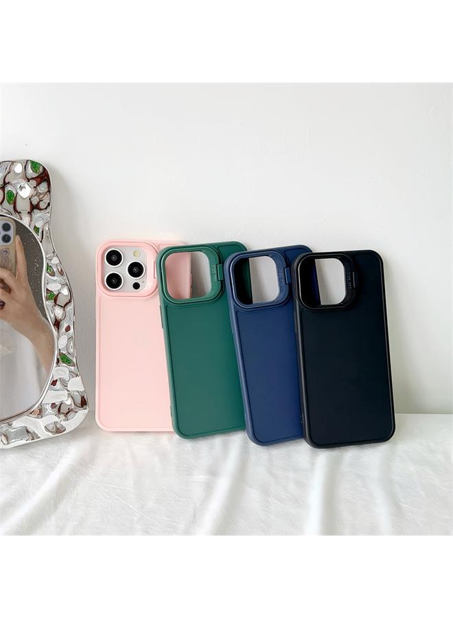 زبون جراب لهاتف iPhone 13 Pro Max مع إطار عدسة وحامل جراب هاتف مقاوم للصدمات - Image 2