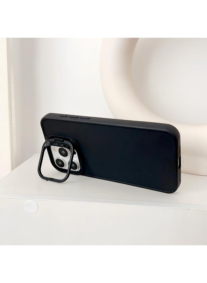 زبون جراب لهاتف iPhone 13 Pro Max مع إطار عدسة وحامل جراب هاتف مقاوم للصدمات - Image 3