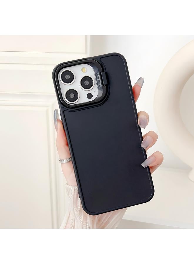 زبون جراب لهاتف iPhone 13 Pro Max مع إطار عدسة وحامل جراب هاتف مقاوم للصدمات - Image 1