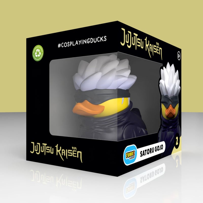 TUBBZ Boxed Edition: Jujutsu Kaisen - Satoru Gojo Cosplaying Rubber Duck Vinyl Figure - Image 2