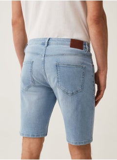 Ovs Regular-fit stretch denim Bermuda shorts  - Image 2