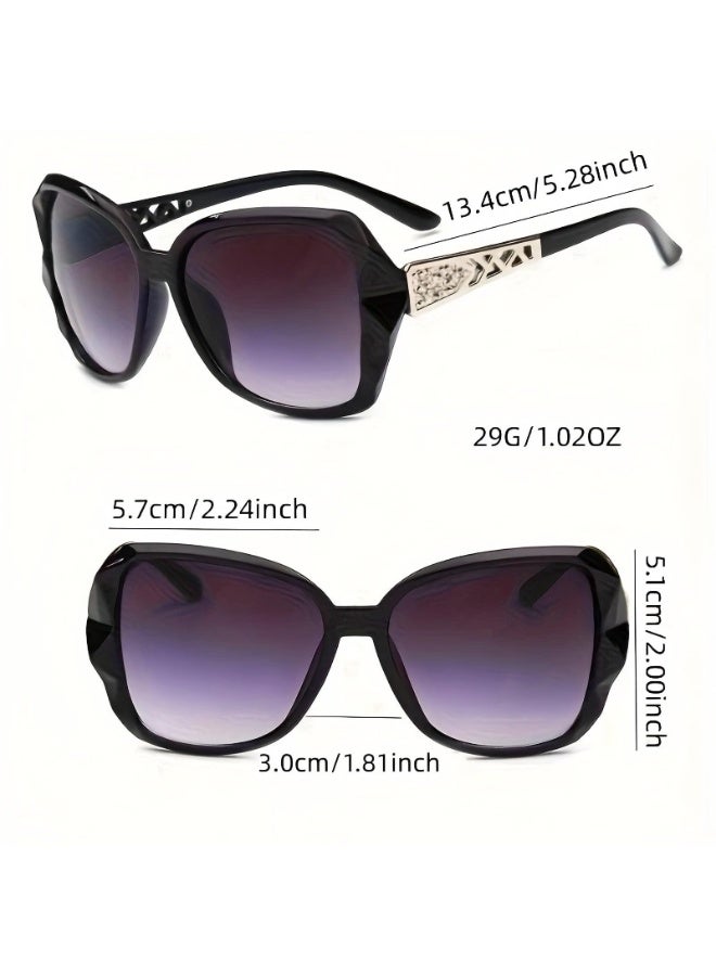 نظارات شمسية رجالية ونسائية بتصميم رياضي عتيق مضادة للأشعة فوق البنفسجية - Image 5