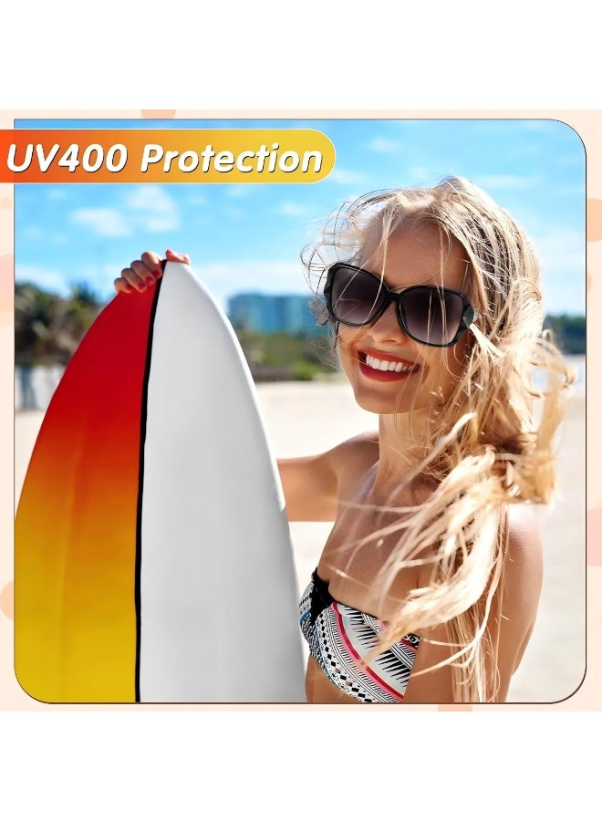 نظارات شمسية رجالية ونسائية بتصميم رياضي عتيق مضادة للأشعة فوق البنفسجية - Image 3