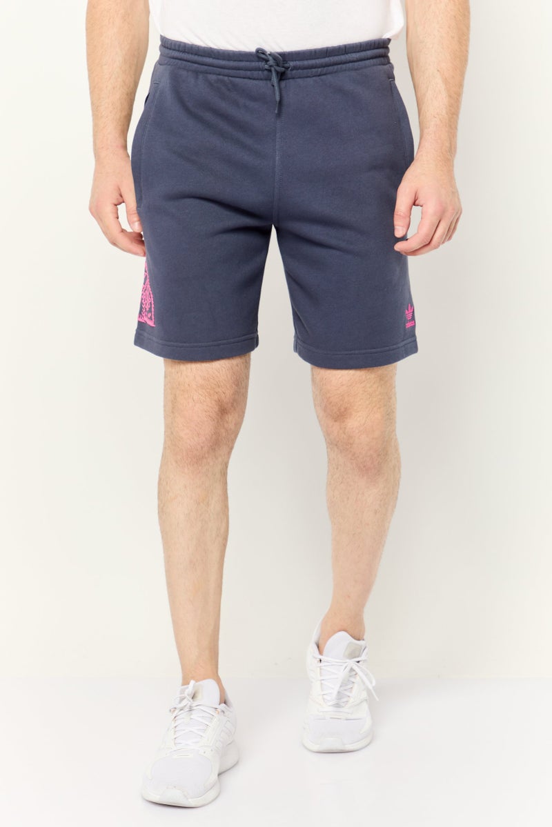 adidas Originals Men Sportswear Fit Outdoor Shorts, Slate Blue  - Image 1