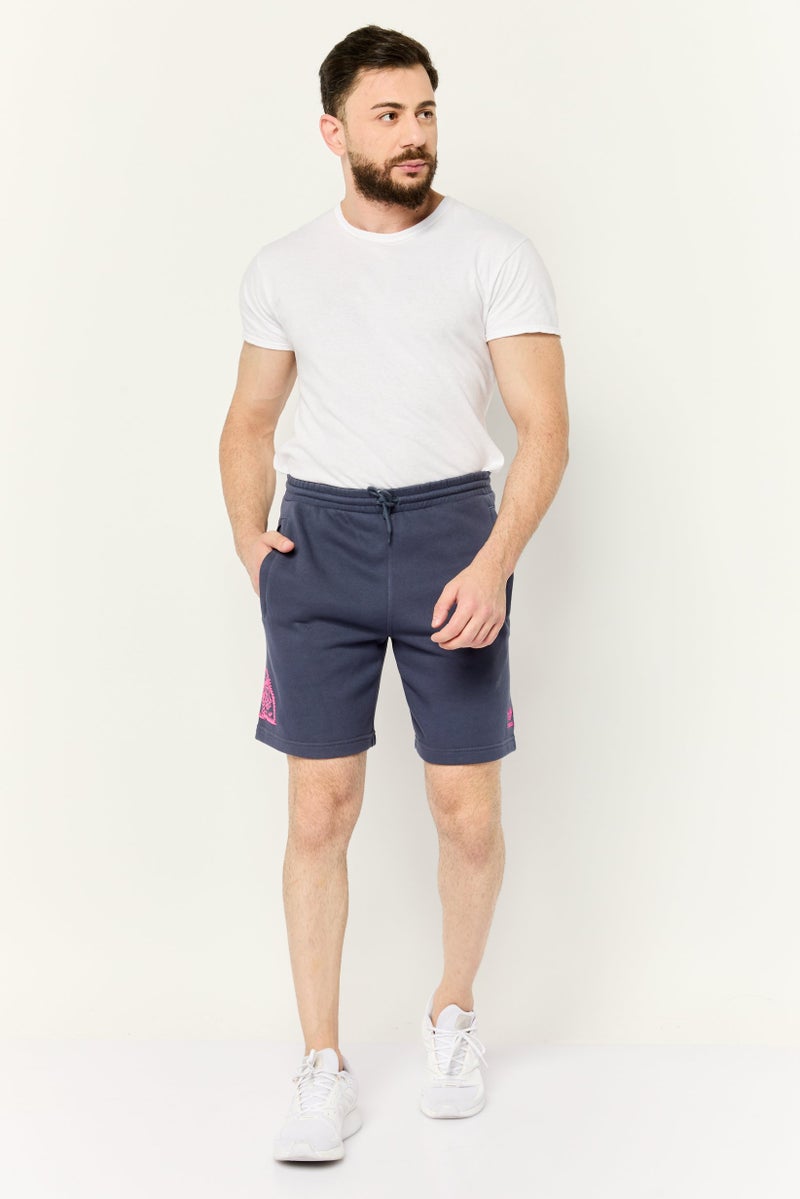 adidas Originals Men Sportswear Fit Outdoor Shorts, Slate Blue  - Image 2