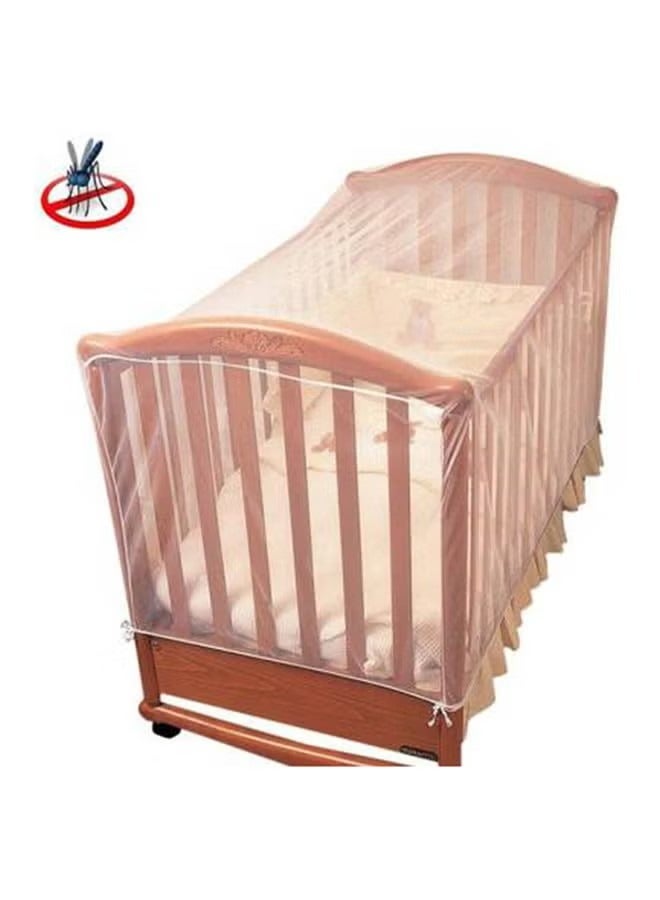 ORiTi Baby's Crib Breathable Mosquito Net, High-quality Affordable, Long-lasting Material, Elastic Edge Design - Image 1