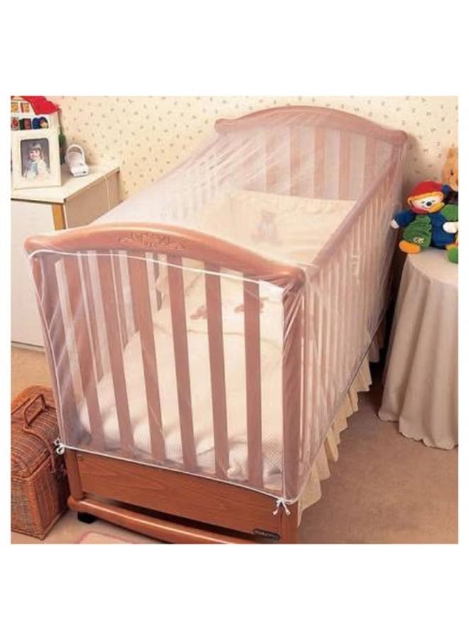 ORiTi Baby's Crib Breathable Mosquito Net, High-quality Affordable, Long-lasting Material, Elastic Edge Design - Image 2