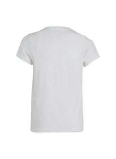 Adidas adidas G Bl T White Training T-Shirts 7-8Y  - Image 3