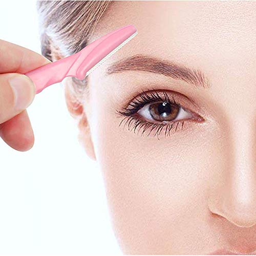 MEPOINT Women Reusable Face Razor | Eyebrow & Facial Hair Removal Razor | Safe & Pain Free Remover | Pack Of 6 Razors (6) - Image 5