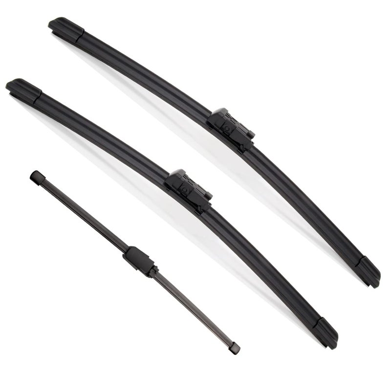 Fabysky 3Pcs Windshield Wiper Blades for Volvo XC90 2016 2017 2018 2019 2020 2021 2022 Original Equipment Automotive Replacement Windshield Wiper Blades for My Car 242014 Set of 3