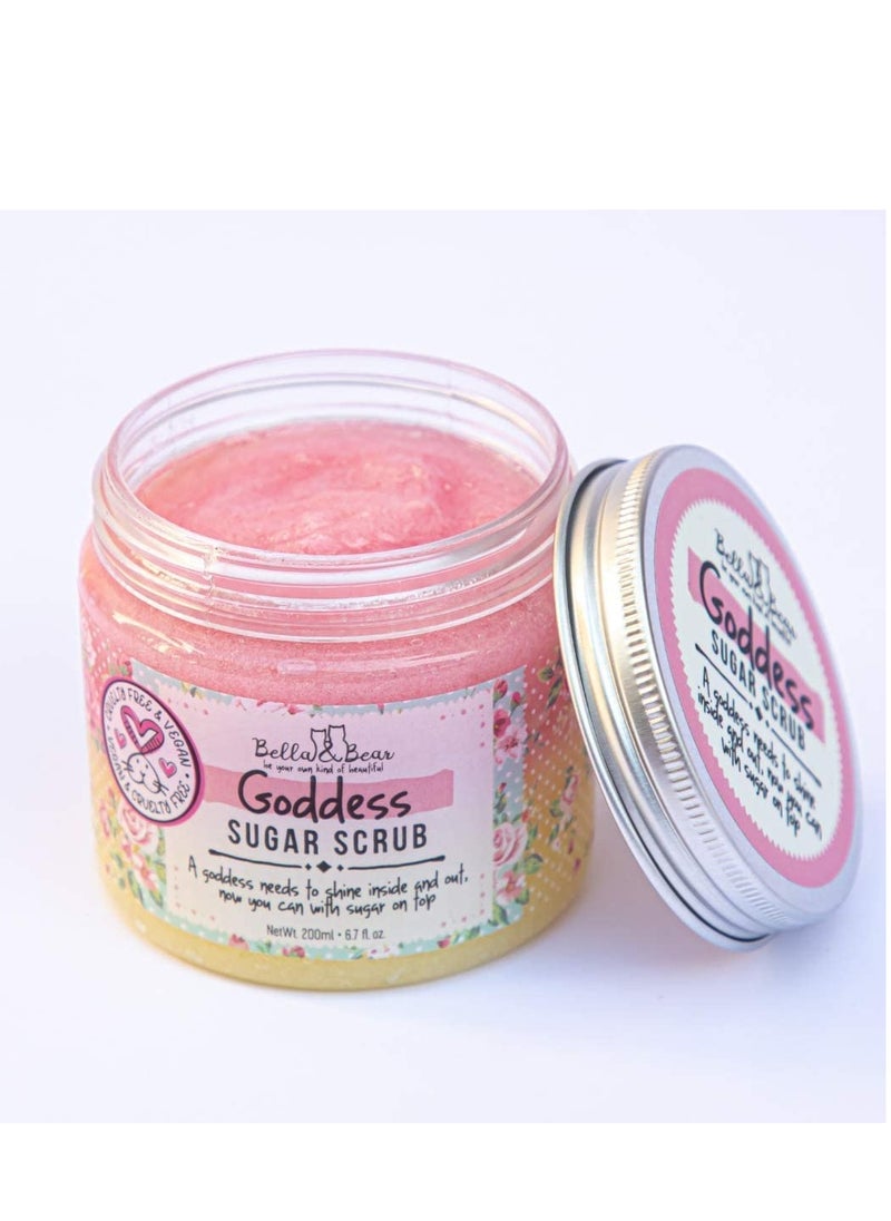 Bella and Bear Bella and Bear Sugar Scrub, No Parabens, New Fragrance, Cruelty-Free, Vegan-Friendly Exfoliating, 6.7oz  - Image 3