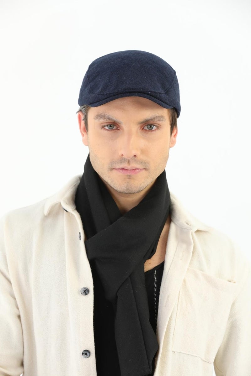 Elif Iç Giyim Elif Underwear Winter Navy Blue Wool Sports Cap  - Image 1