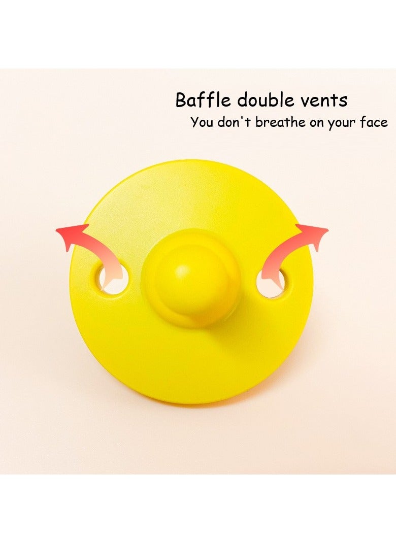 GUDOO Pacifier Silicone Baby 0-6 Months Stage 2 Sweet Pink - Image 4