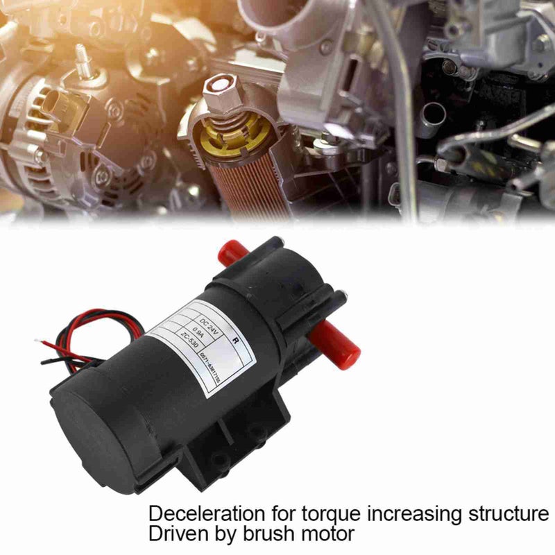 24V Ultra Quiet Self Priming Gear Water Pump ZC-530 Large Flow for Diesel Engine Oil Pump - Image 3
