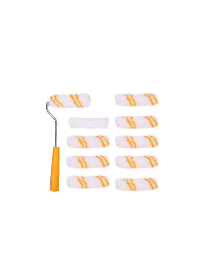 HASANAT ESSENTIALS Bomcomi Wall Paint Roller (4in, Set of 10 Pieces)