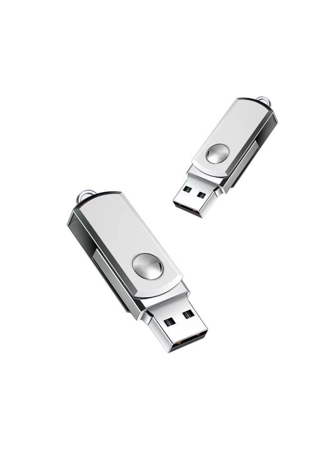 Generic Gift Lettering Rotating USB Flash Disk 16g Small Fat Man Car 32G Metal 8g64g High Speed USB Flash Disk 128g-Color:Pink-Capacity:1GB  - Image 5