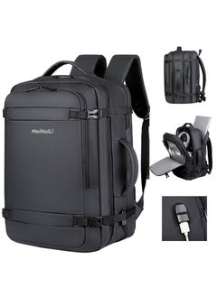 40L Large Backpack Flight Waterproof Business Luggage Large Backpack Fits 17.3 Inch Laptop