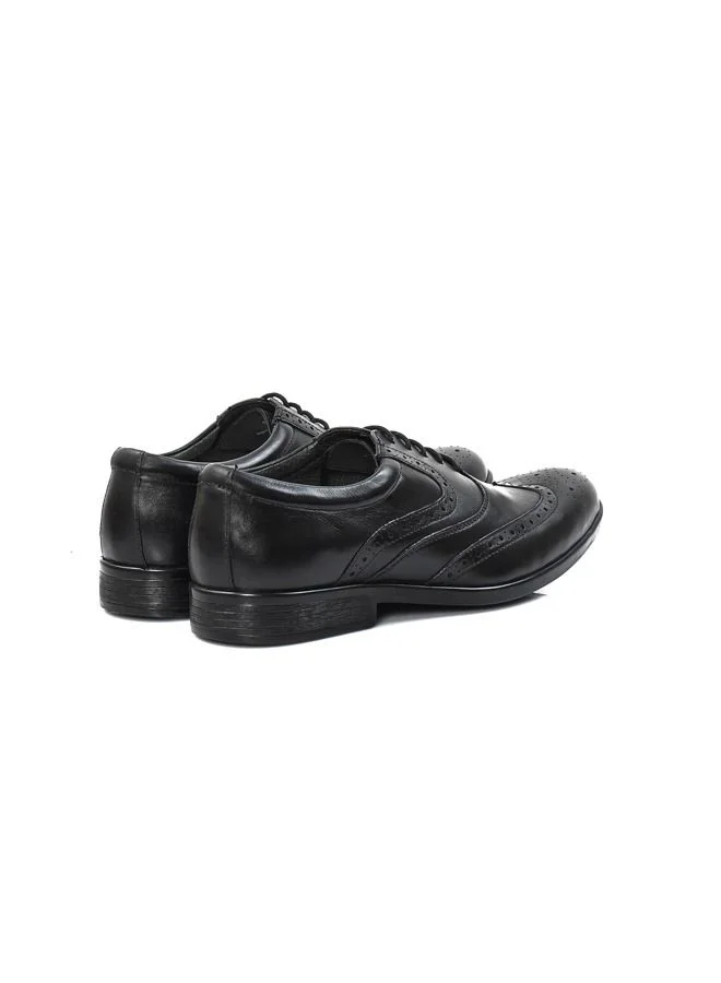 أتيليو الرجال كول الدانتيل حتى أكسفورد الأسود الجلود مكتب رسمي بروغ Wingtip مناسبة حزب ارتداء أحذية بريميوم
