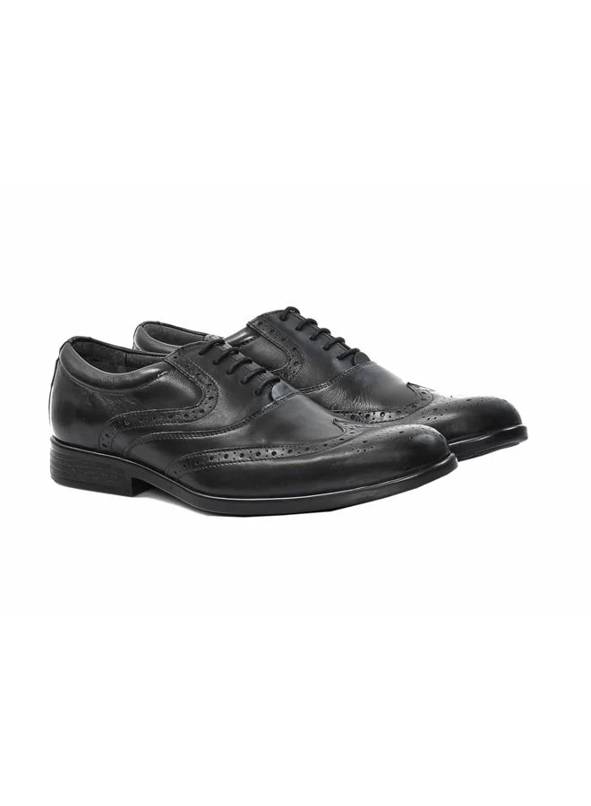 أتيليو الرجال كول الدانتيل حتى أكسفورد الأسود الجلود مكتب رسمي بروغ Wingtip مناسبة حزب ارتداء أحذية بريميوم