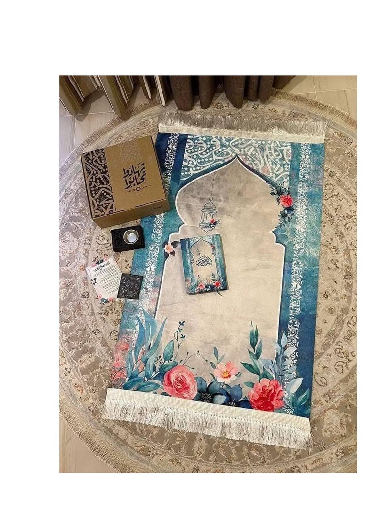 Prayer Box - The Most Beautiful Gift with Ramadan Spirituality ST (Blue) - Image 3