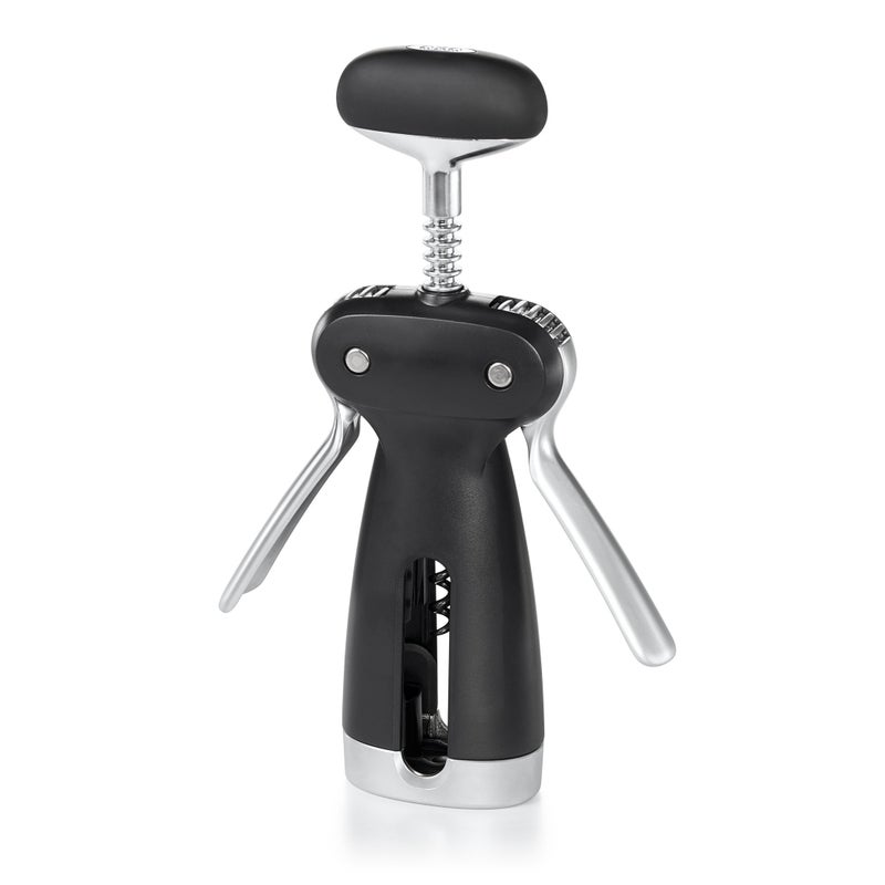 OXO SteeL Winged Corkscrew with Removable Foil Cutter - Image 1