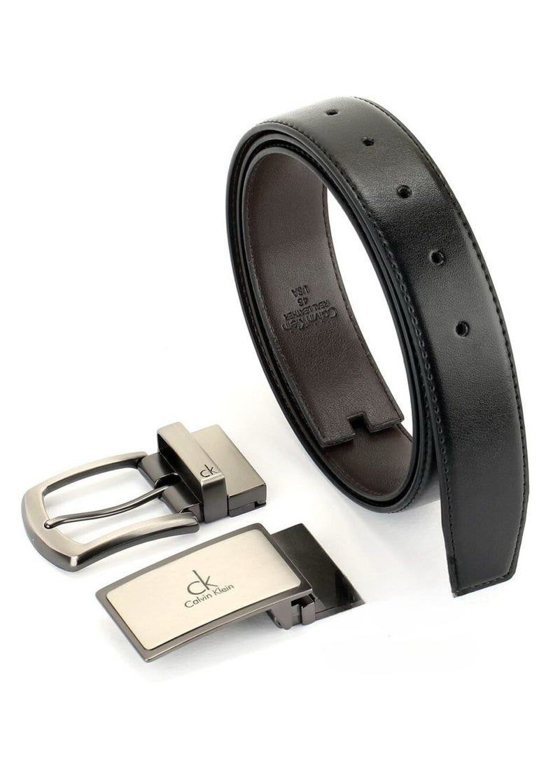 CALVIN KLEIN JEANS PLUS - Calvin Klein Reversible Belt Set For Men - Image 1