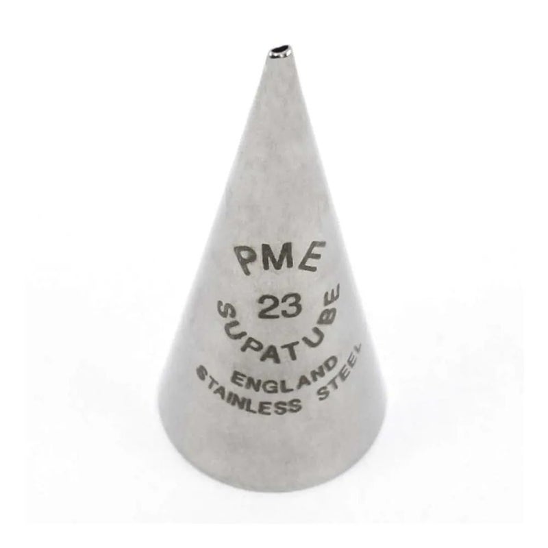 PME Seamless Stainless Steel Fine Calligraphy Supatube, Decorating Tip, no. 23 - Image 4
