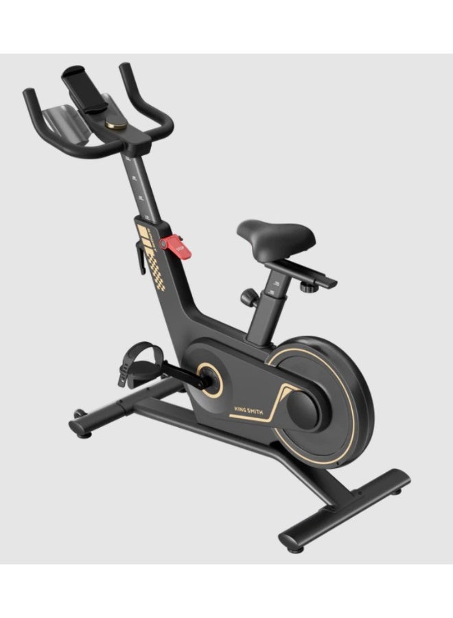 Kingsmith Sprint Bike PB08S | Silent Stationary Bike Indoor Cycling Bike for home Gym Cardio with Readable Magnetic Resistance with Tablet Holder | Black - Image 1