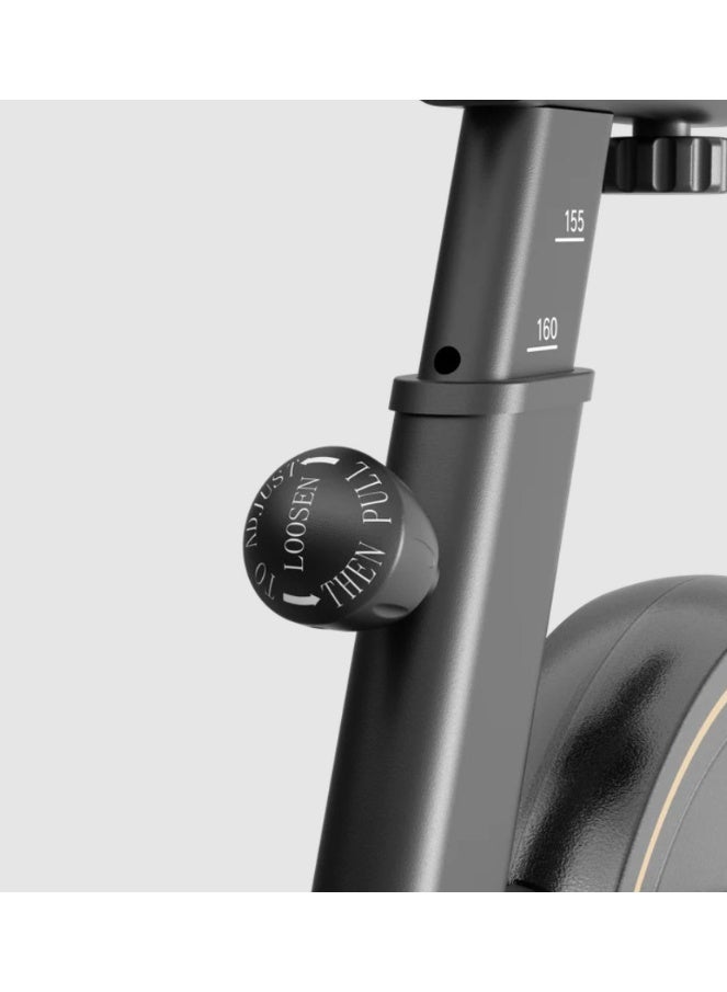 Kingsmith Sprint Bike PB08S | Silent Stationary Bike Indoor Cycling Bike for home Gym Cardio with Readable Magnetic Resistance with Tablet Holder | Black - Image 4